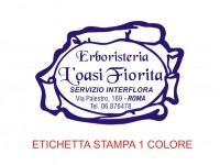 Etichette adesive per erboristerie, cosmetica, cosmesi (mm46X32)  (cod.11M )